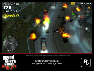 Illustration for article titled What GTA: Chinatown Wars Looks Like On The PSP